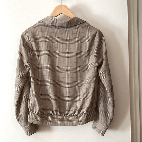 Band of Gypsies Glen Plaid Vintage Boomer Style Button Down Top/Shirt Size XS - Picture 2 of 9